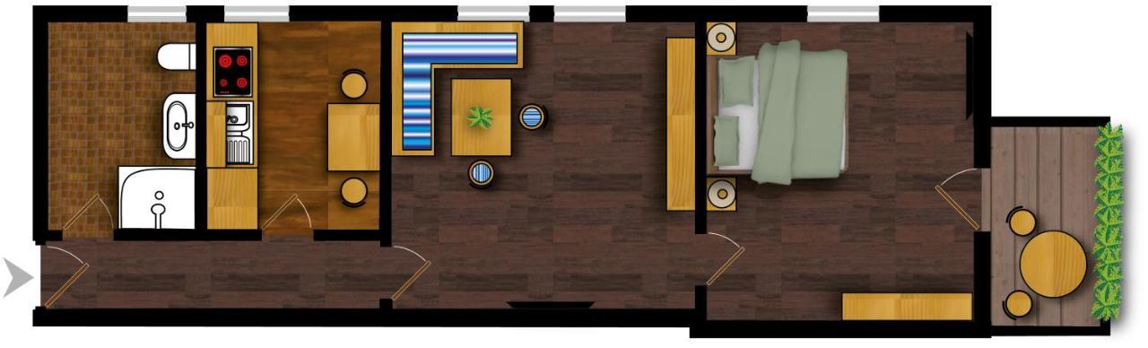 Staimicher Hoehen - Premium Appartements Kurort Steinbach-Hallenberg Phòng bức ảnh